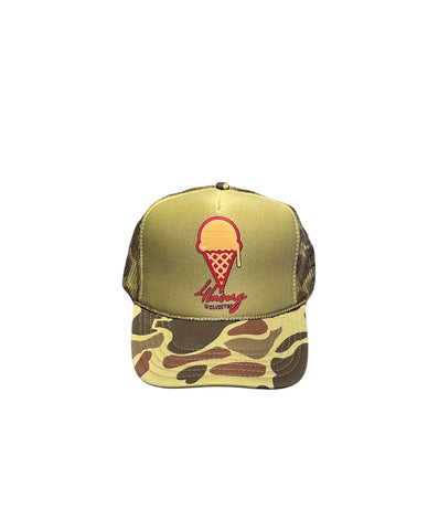 Camo ice cream Trucker Hat